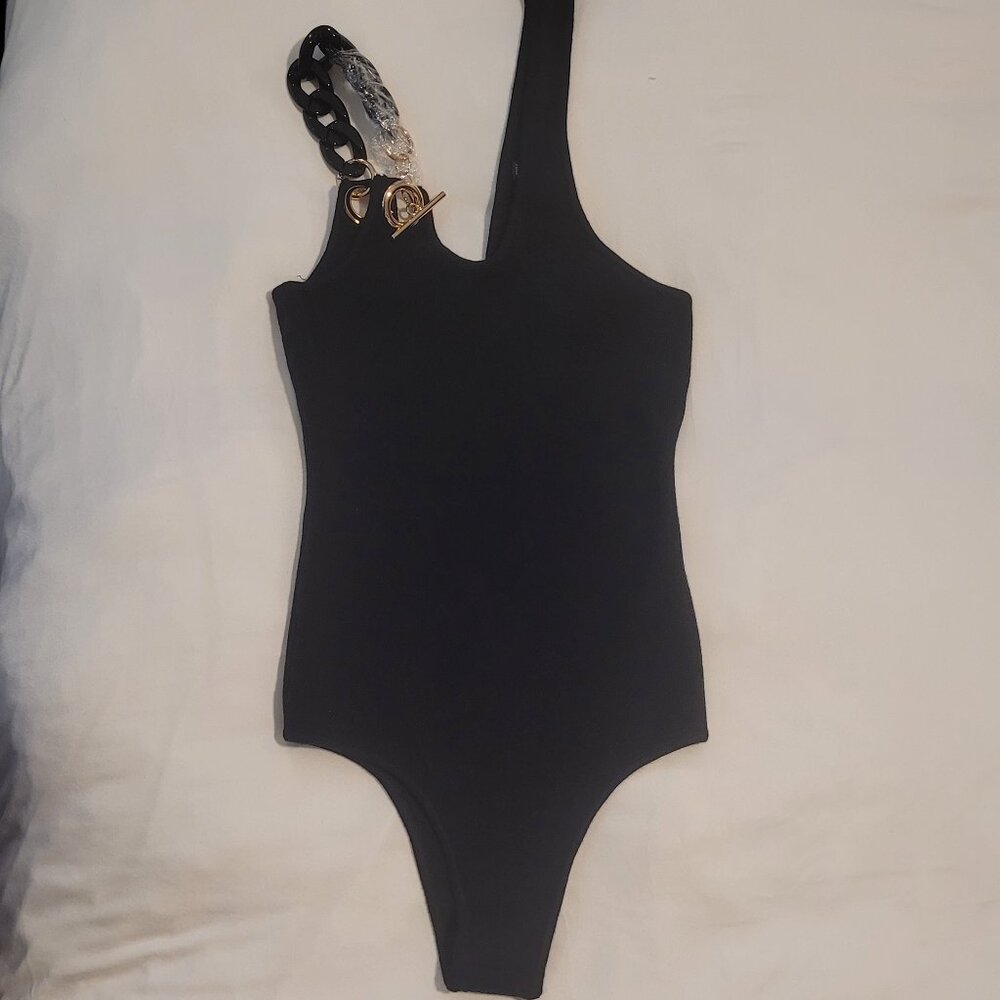 Black Bodysuit by JLUXLABEL